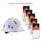 Ergodyne Reflective Hard Hat with Safety Helmet Sticker Kit, Blue 8961 - alternate 6